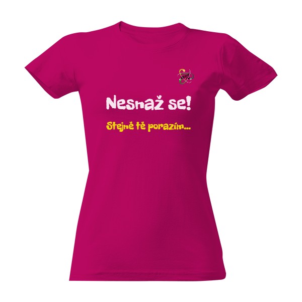 Tričko s potiskem Nesnaž se